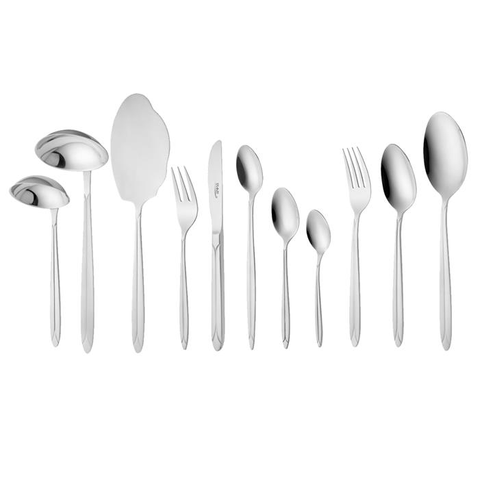 سرویس قاشق و چنگال 86 پارچه ناب استیل مدل Palermo BW Nab Steel Palermo BW Cutlery Set 86 Pcs